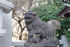 狛犬_牛天神北野神社