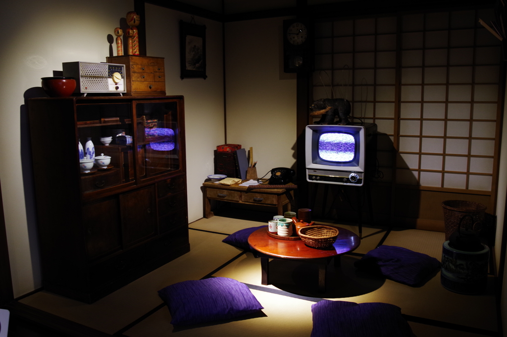 1960年代の茶の間_NHK放送博物館