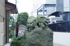 狛犬_御穂鹿嶋神社