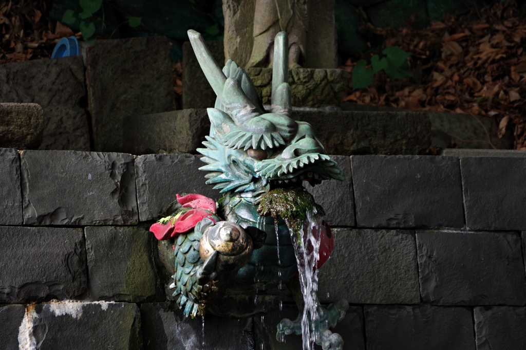 独鈷の滝_目黒不動尊