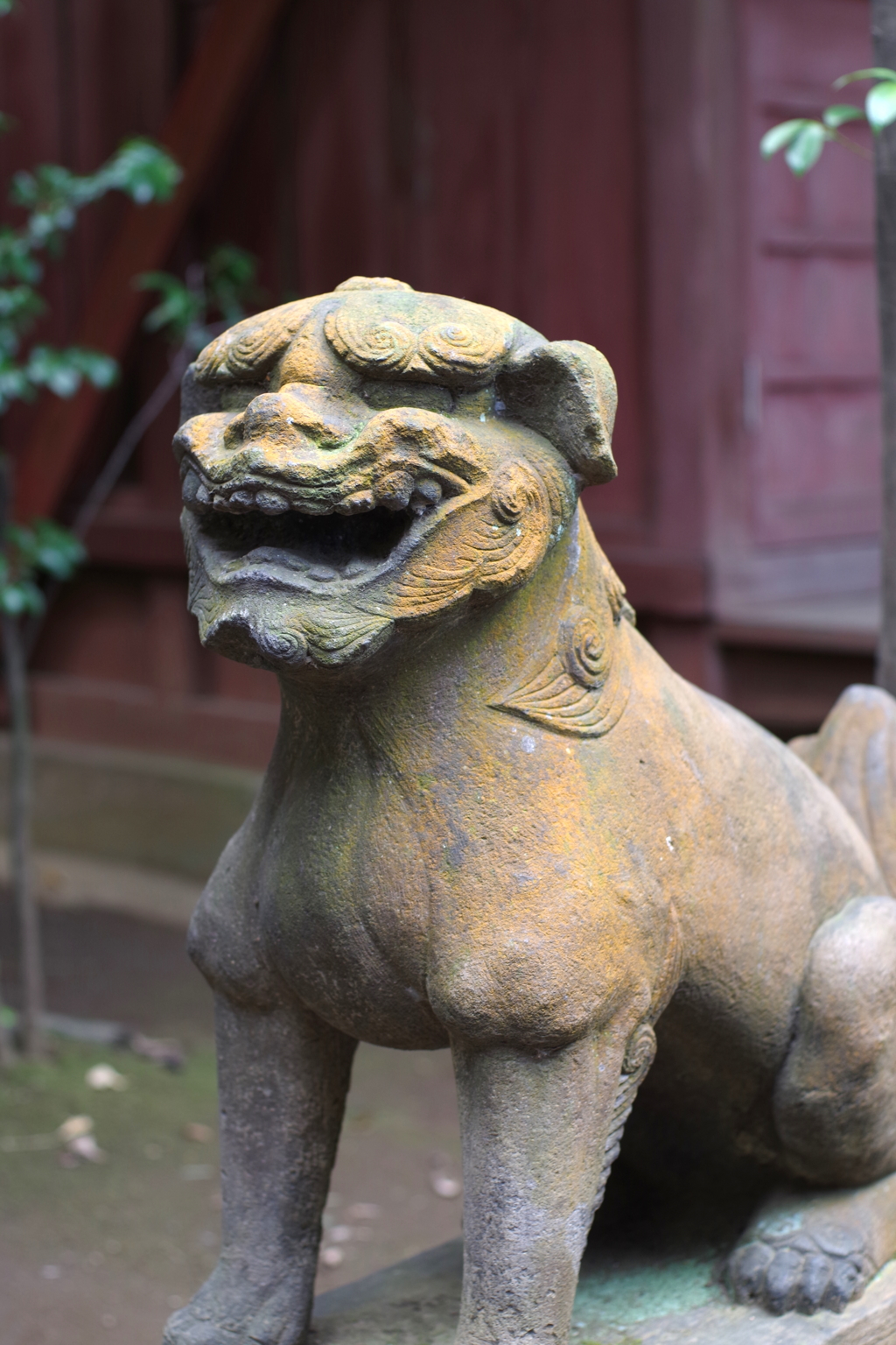 狛犬_渋谷氷川神社