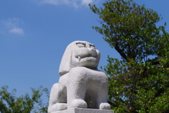 狛犬_赤城神社(神楽坂)