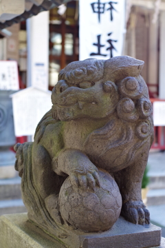 狛犬_椙森神社