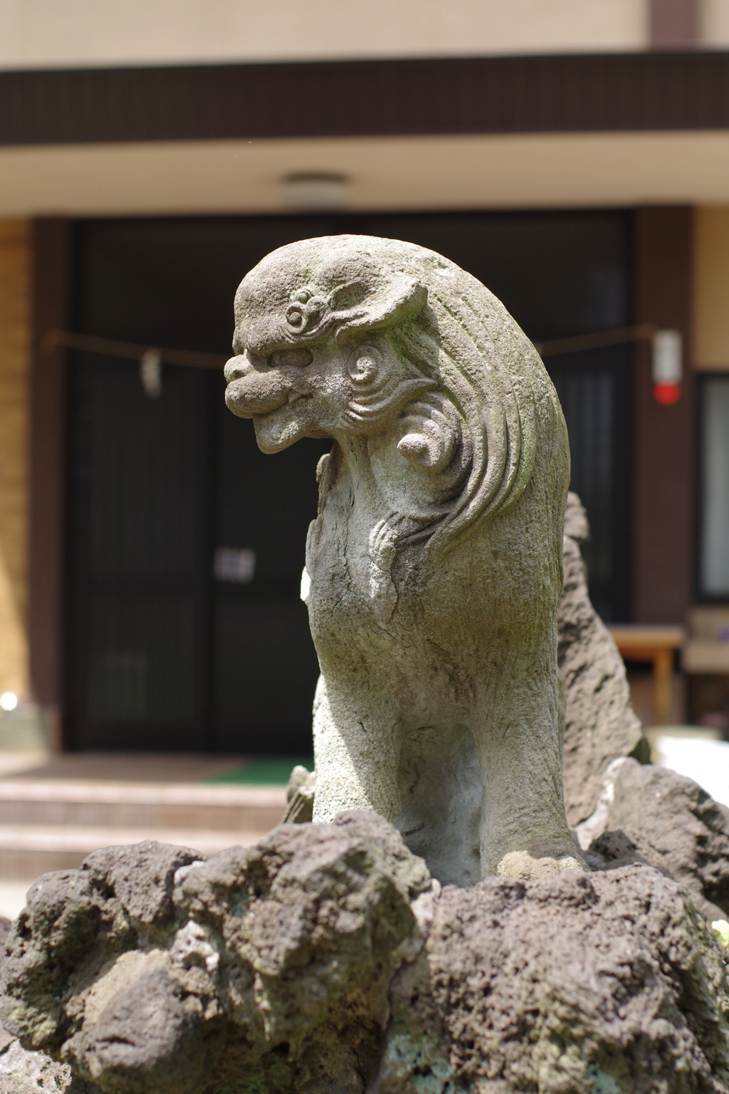 狛犬_鷺宮八幡神社