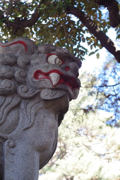 狛犬_長崎神社(豊島区)