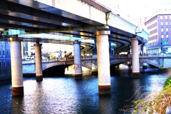日本橋と首都高速都心環状線