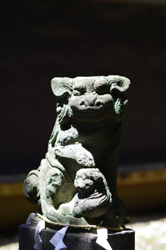 狛犬_宿神明社