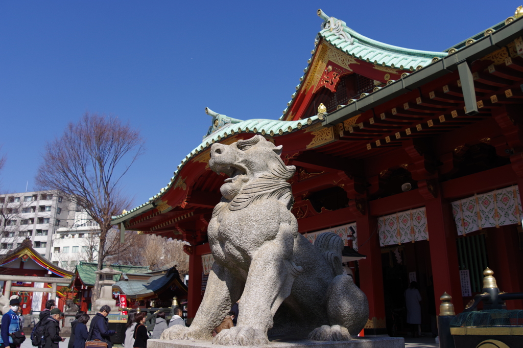 狛犬_神田明神
