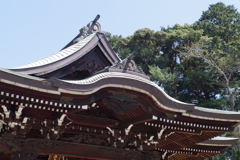 破風_井草八幡宮