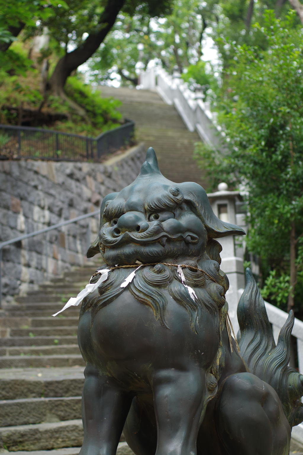 狛犬_愛宕神社