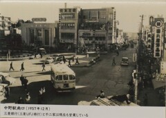 中野駅南口_古写真_中野区立歴史民俗資料館