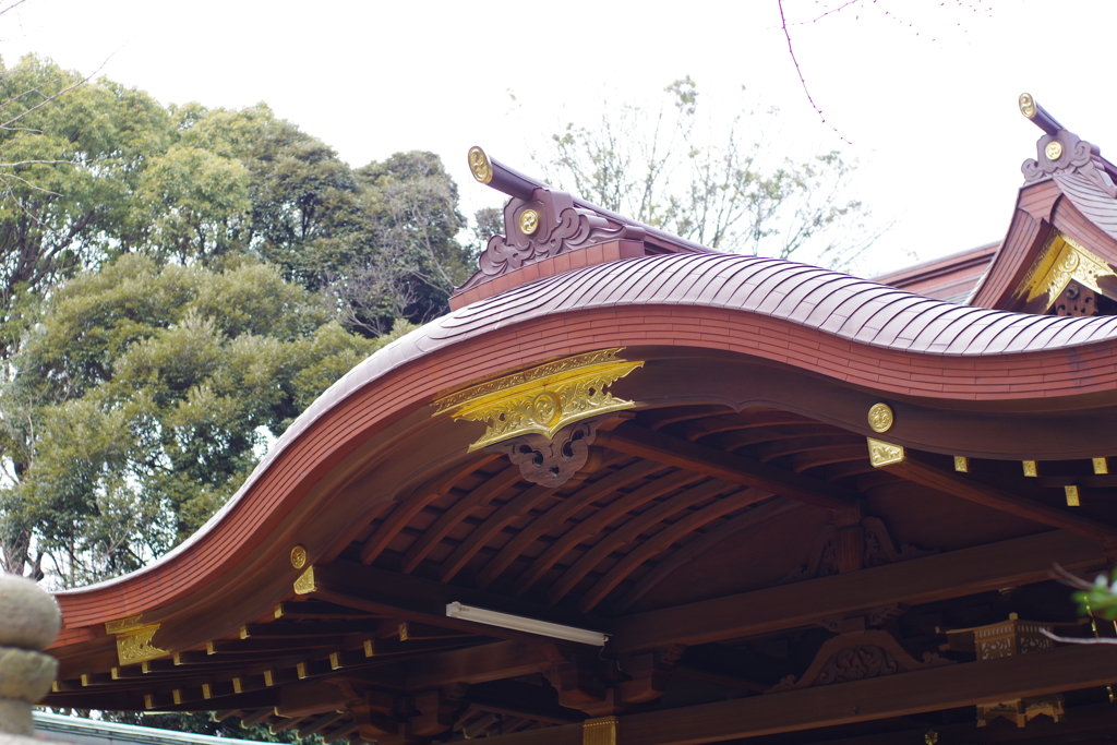 破風_渋谷氷川神社