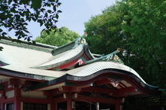 破風_築土八幡神社