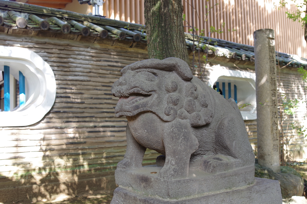 狛犬_赤坂氷川神社