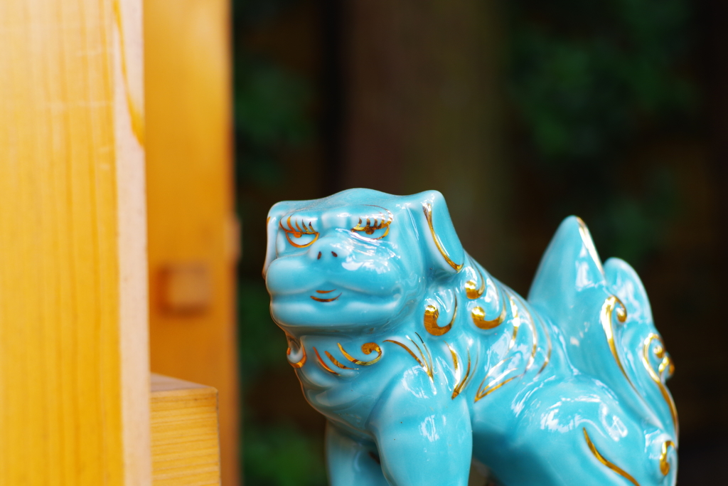狛犬_天沼八幡神社