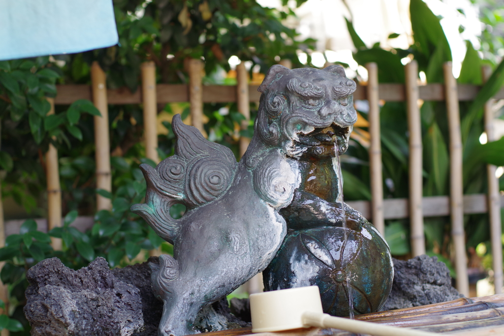 手水舎_大塚天祖神社