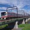 多摩川と京王線
