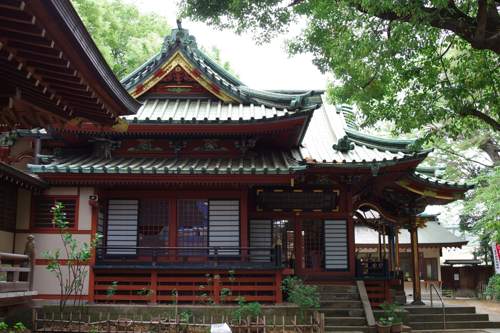 拝殿_王子稲荷神社