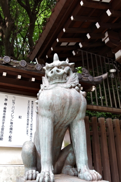 狛犬_靖国神社