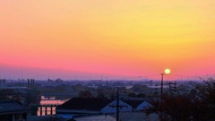 起きる町