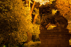 靖国神社の獅子