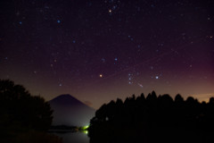 富士と星空 その１