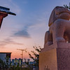神楽坂 赤城神社の狛犬