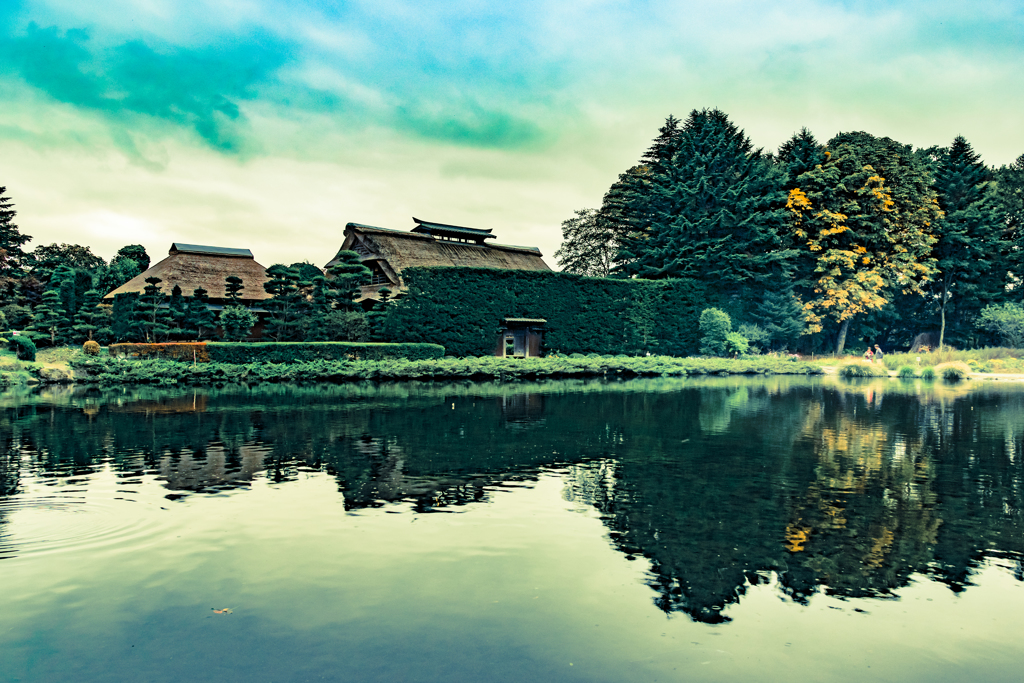 榛の木林資料館の風景