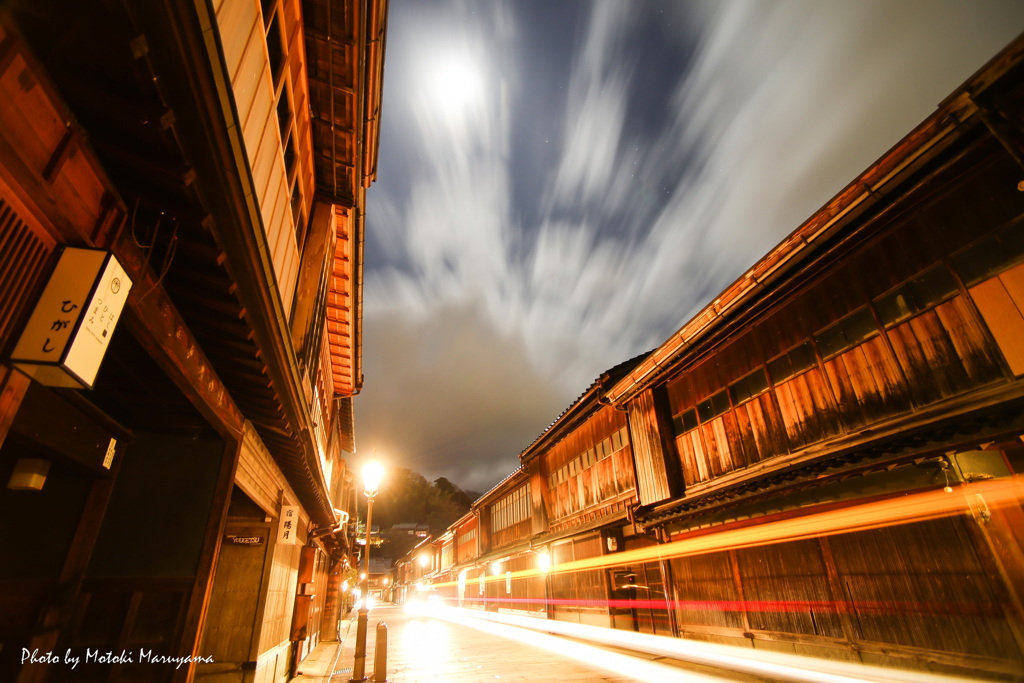 茶屋街の夜