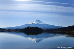 河口湖より