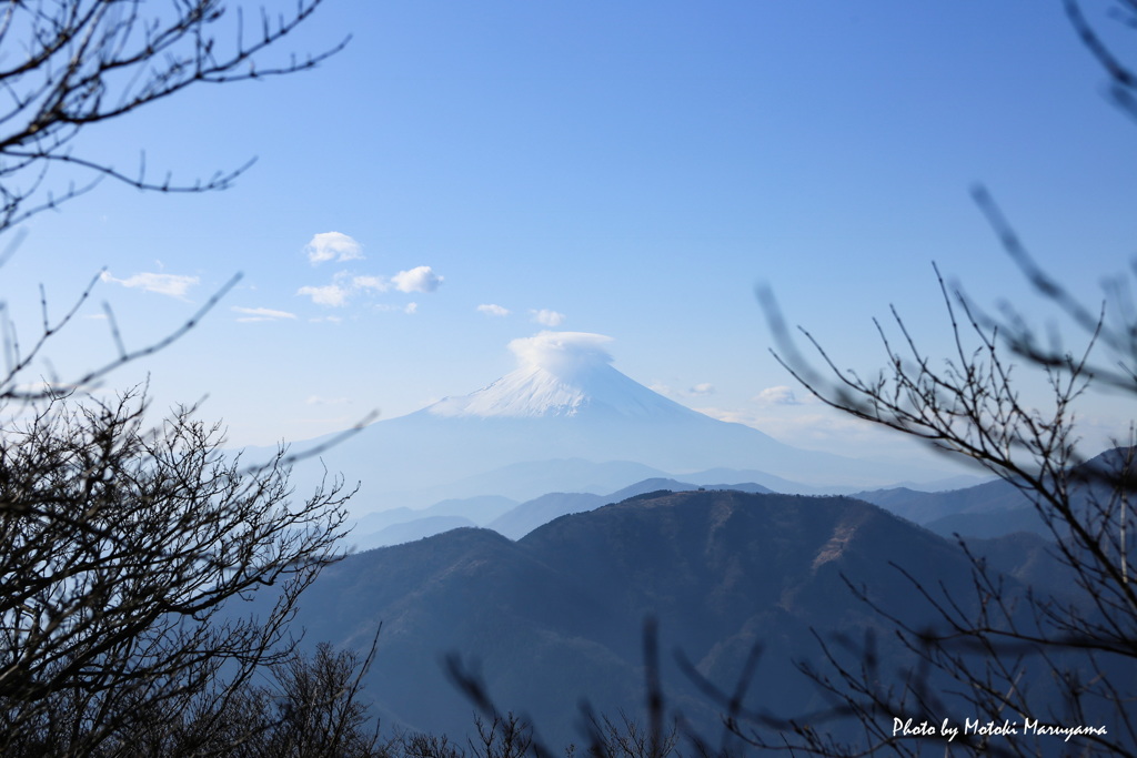 大山より富士山