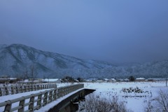 チョット田舎の雪景色