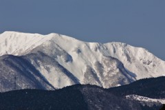 雪の伊吹山