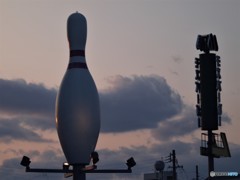 ピンの夕暮れ