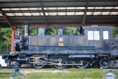 駅の展示車両2