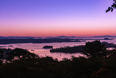 松島の夜明け