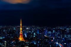 Tokyo night view.