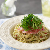 大葉香る☆大葉ジェノベーゼパスタ