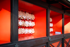 竹駒神社　夏詣　狐絵馬