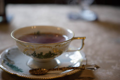 English rose tea
