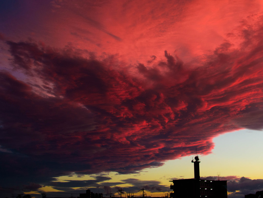 夕焼け雲