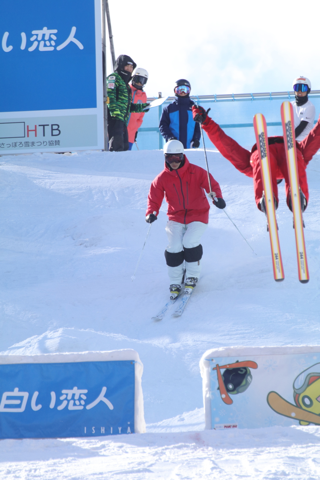 札幌雪祭りモーグルセッション in 白い恋人パーク