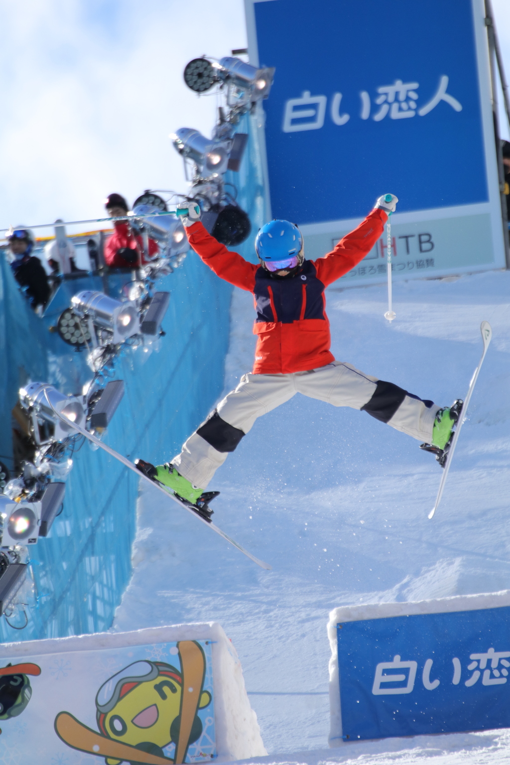 2019札幌雪祭り　白い恋人パークモーグルセッション　パート２