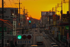 夕焼け空