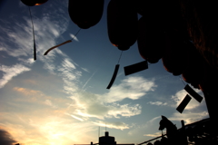 『夕暮れの風』