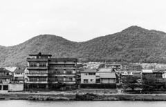 木曽川沿い