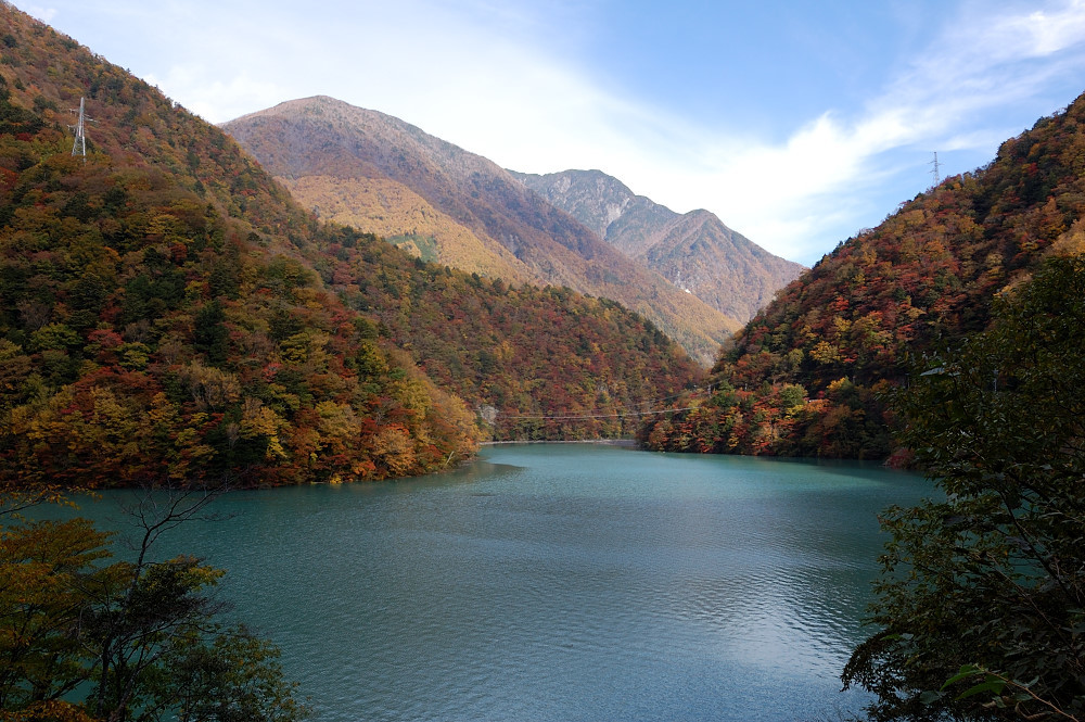 畑薙大吊橋 遠景