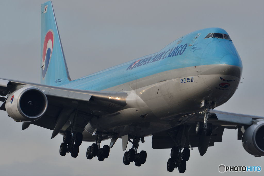 ある日のB747　1