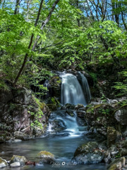 創造の滝(iPhone撮影)