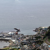 鋸山から望む浜金谷港